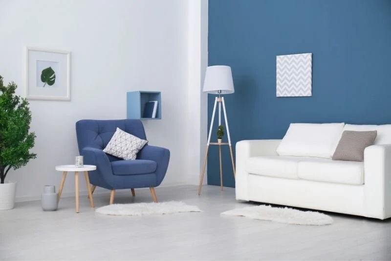 Yenişehir salon iç cephe boyama örneği